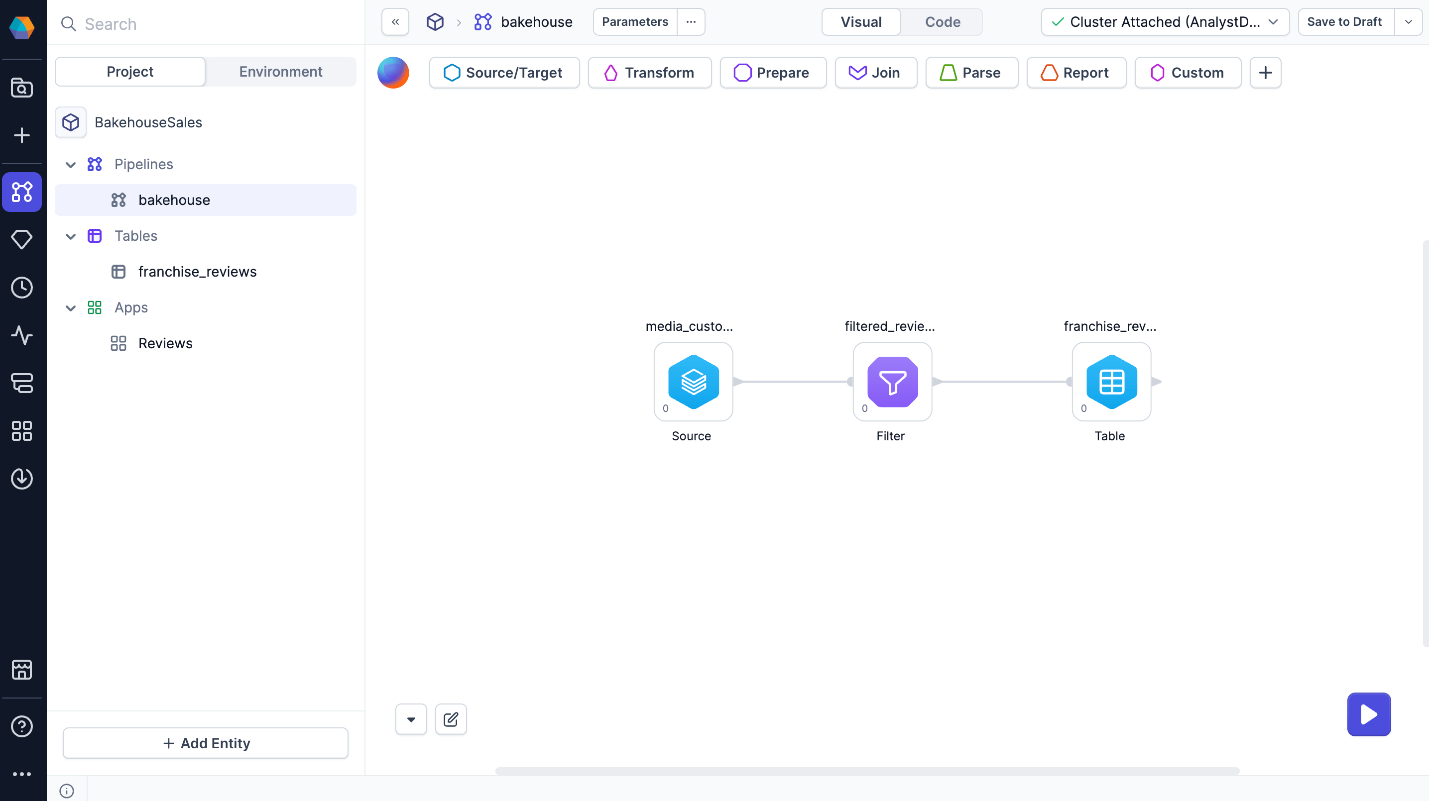 App pipeline