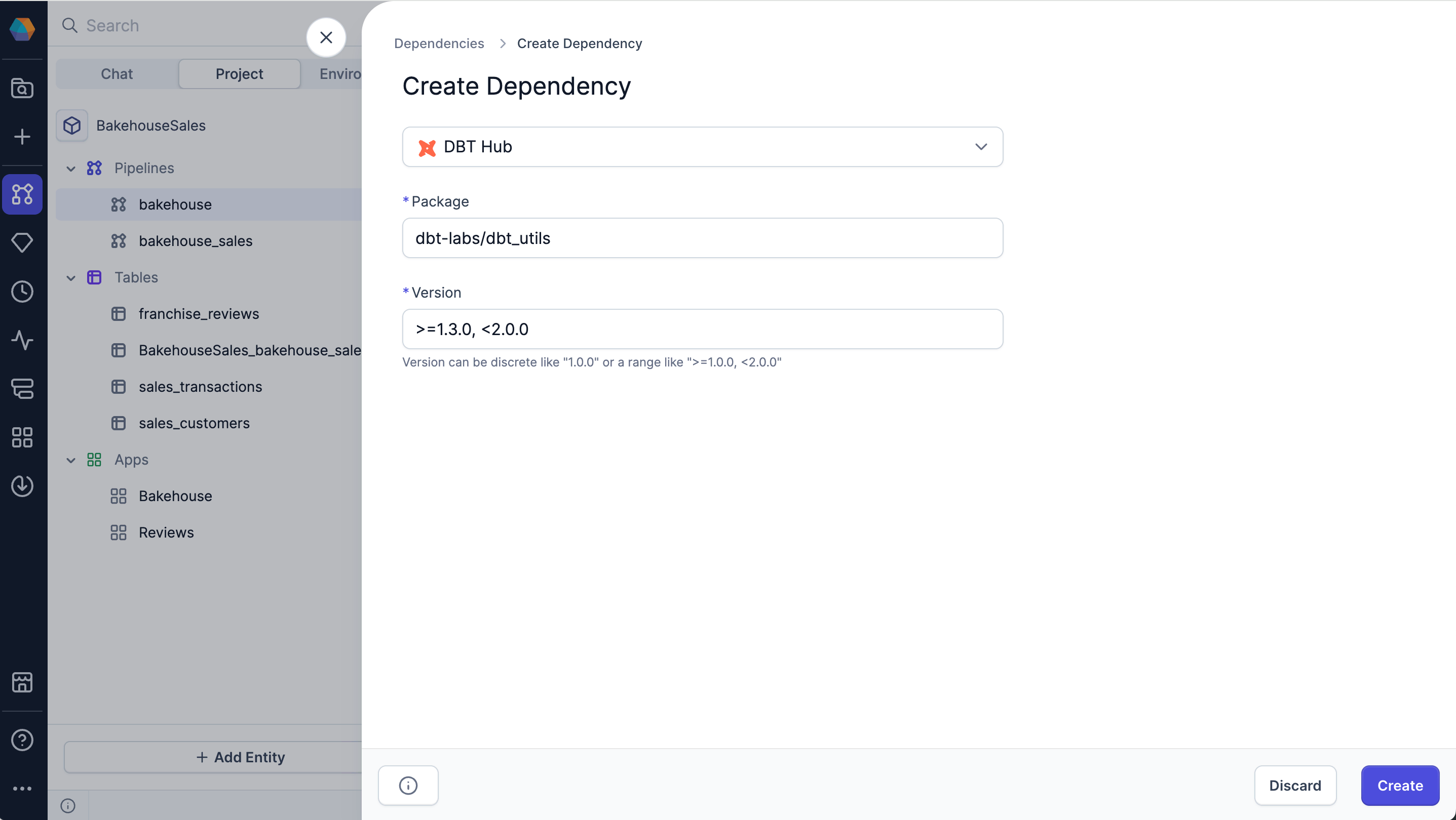 dbt Hub dependency
