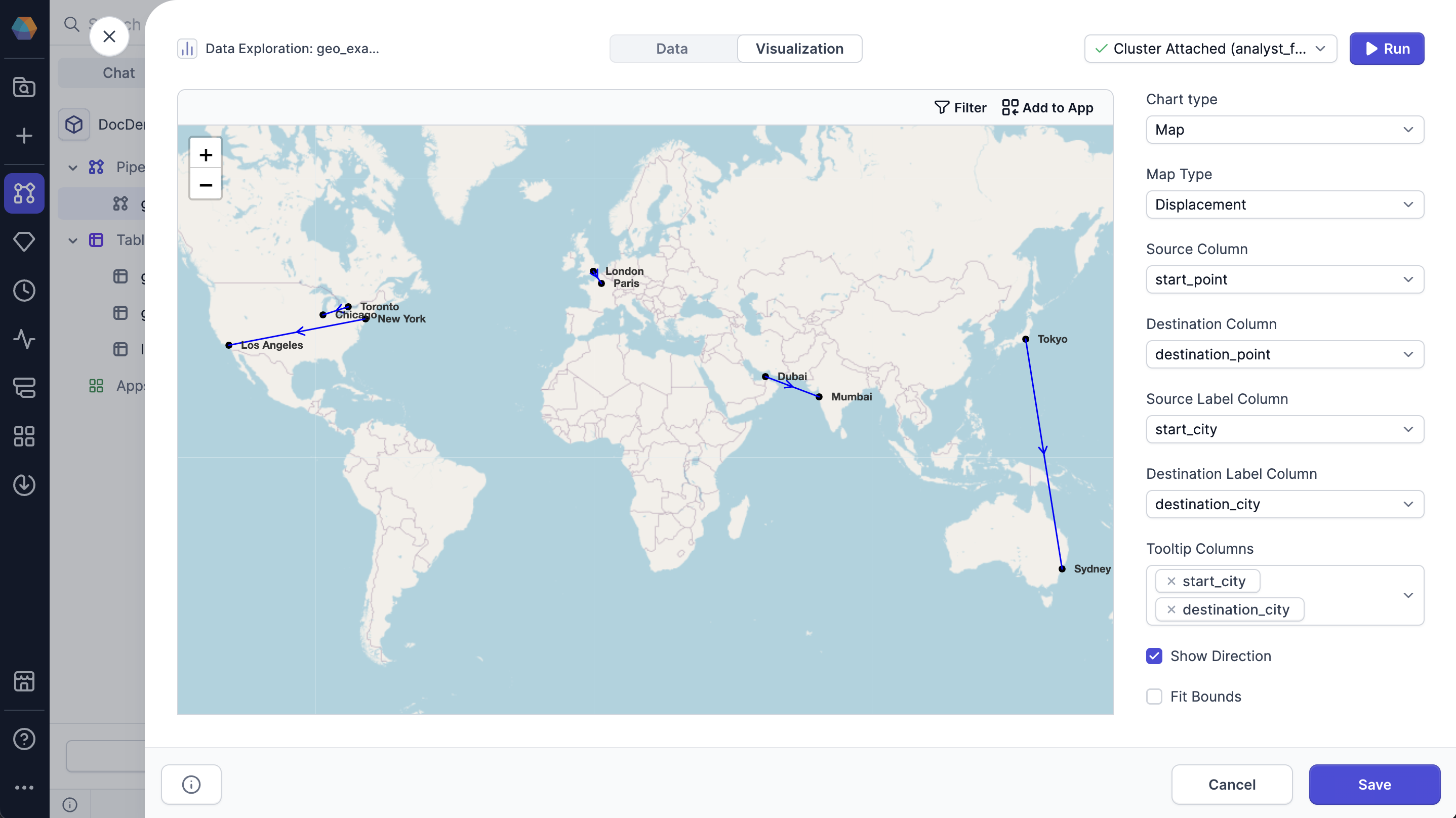DisplacementMapChart